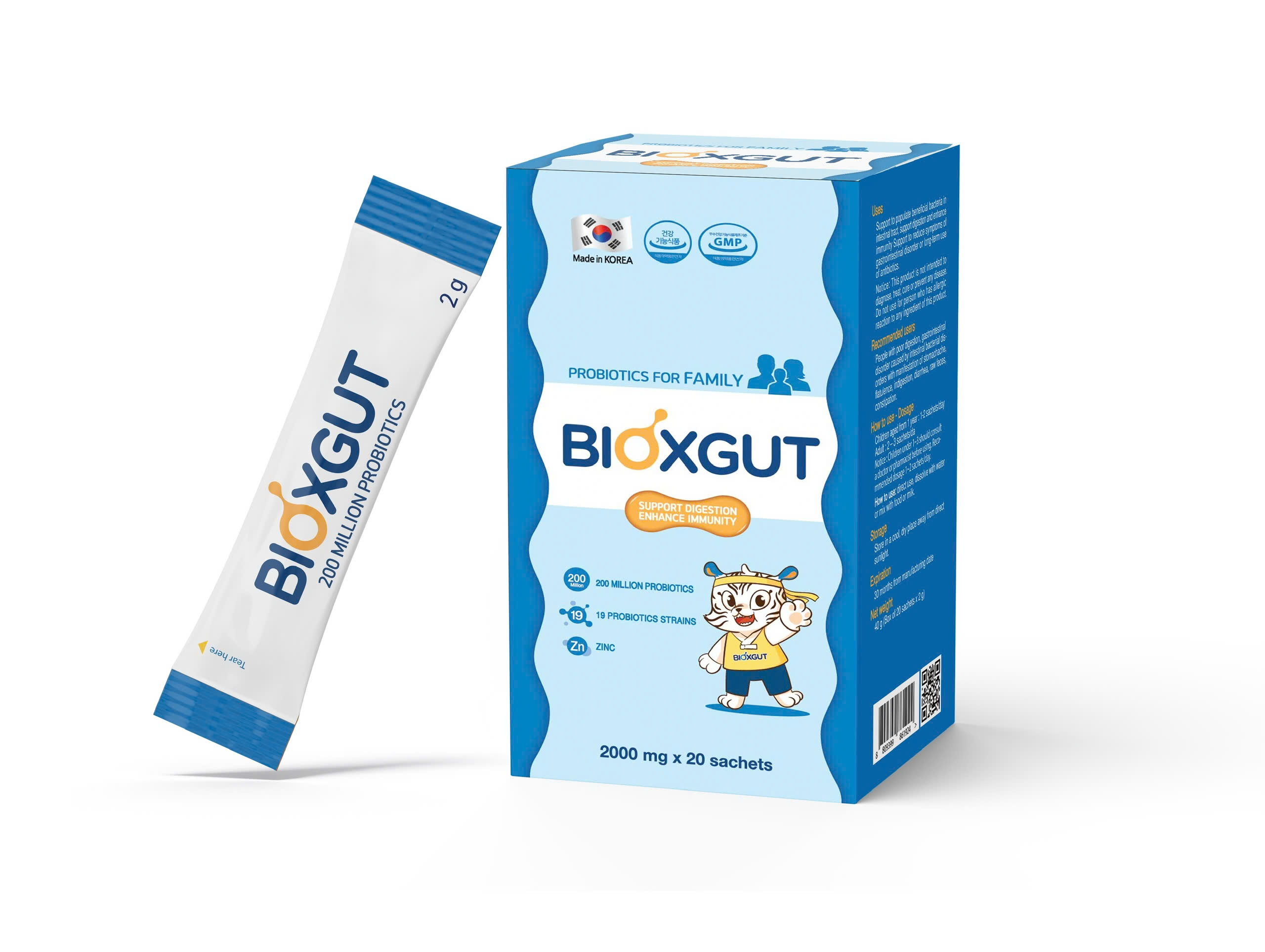 TPBVSK Bioxgut ( Hộp 20 gói)